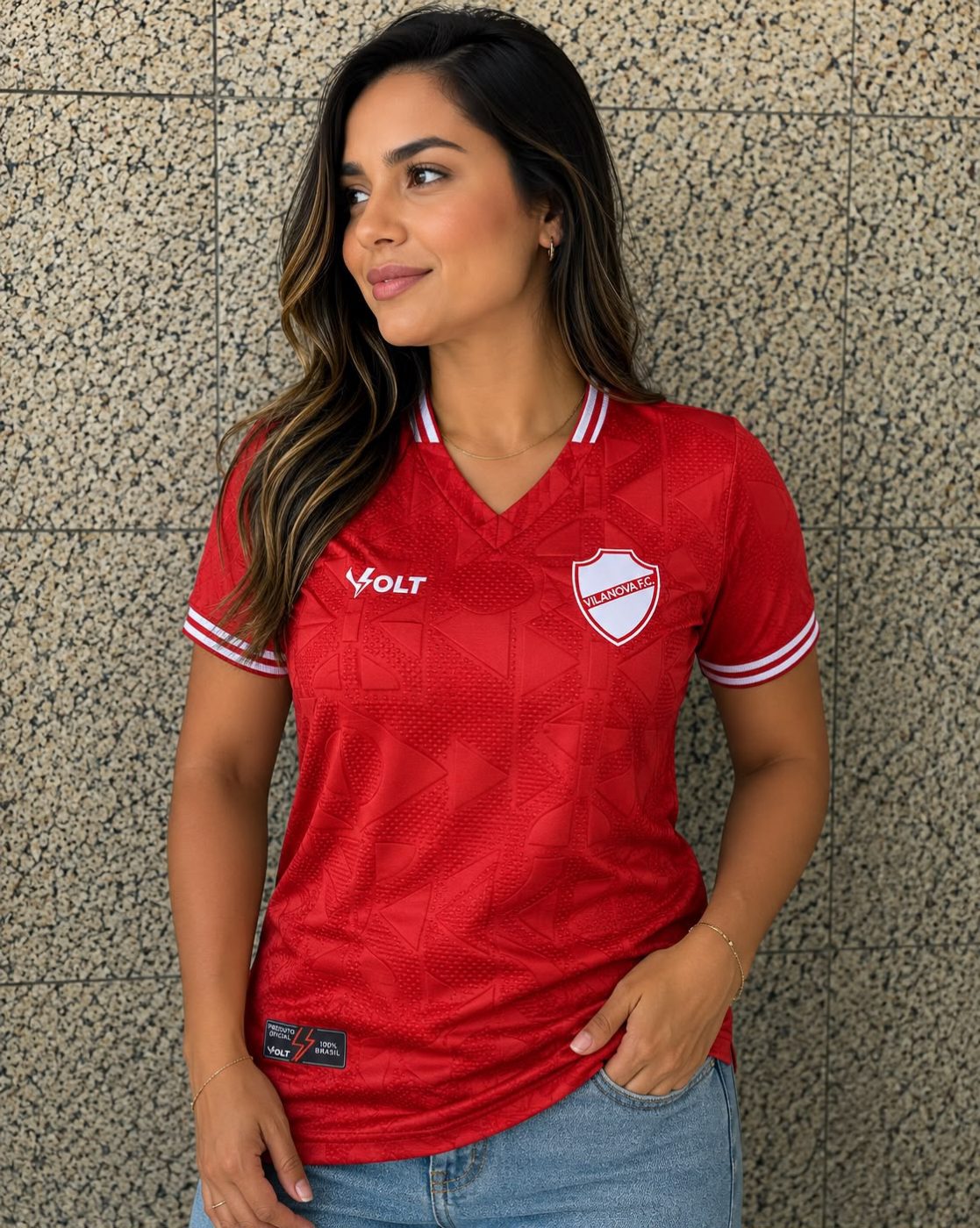Vila Nova 2027 Feminina Uniforme 1 Nacional Premium