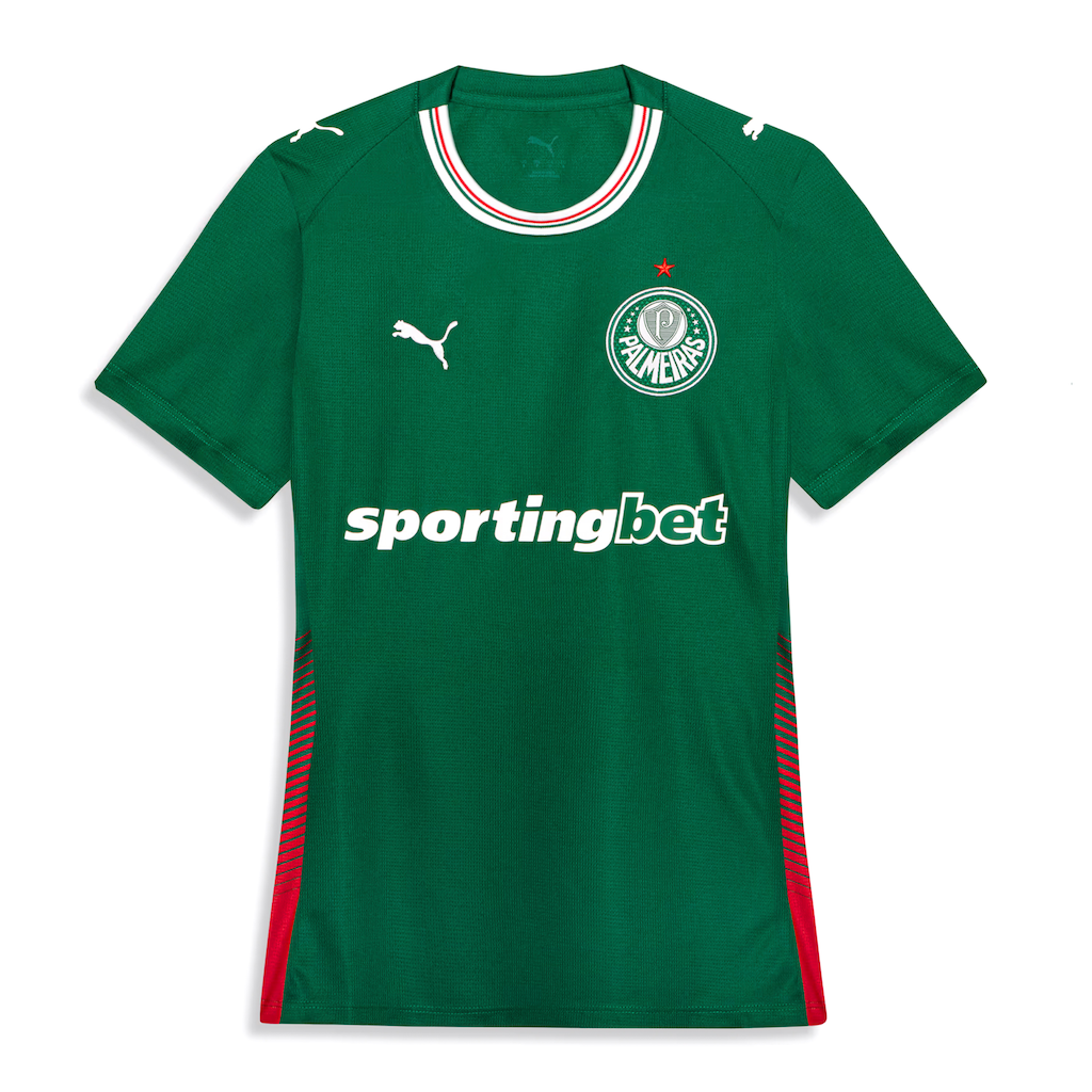 Palmeiras Uniforme 1 Feminina TAYLANDESA (TORCEDOR)